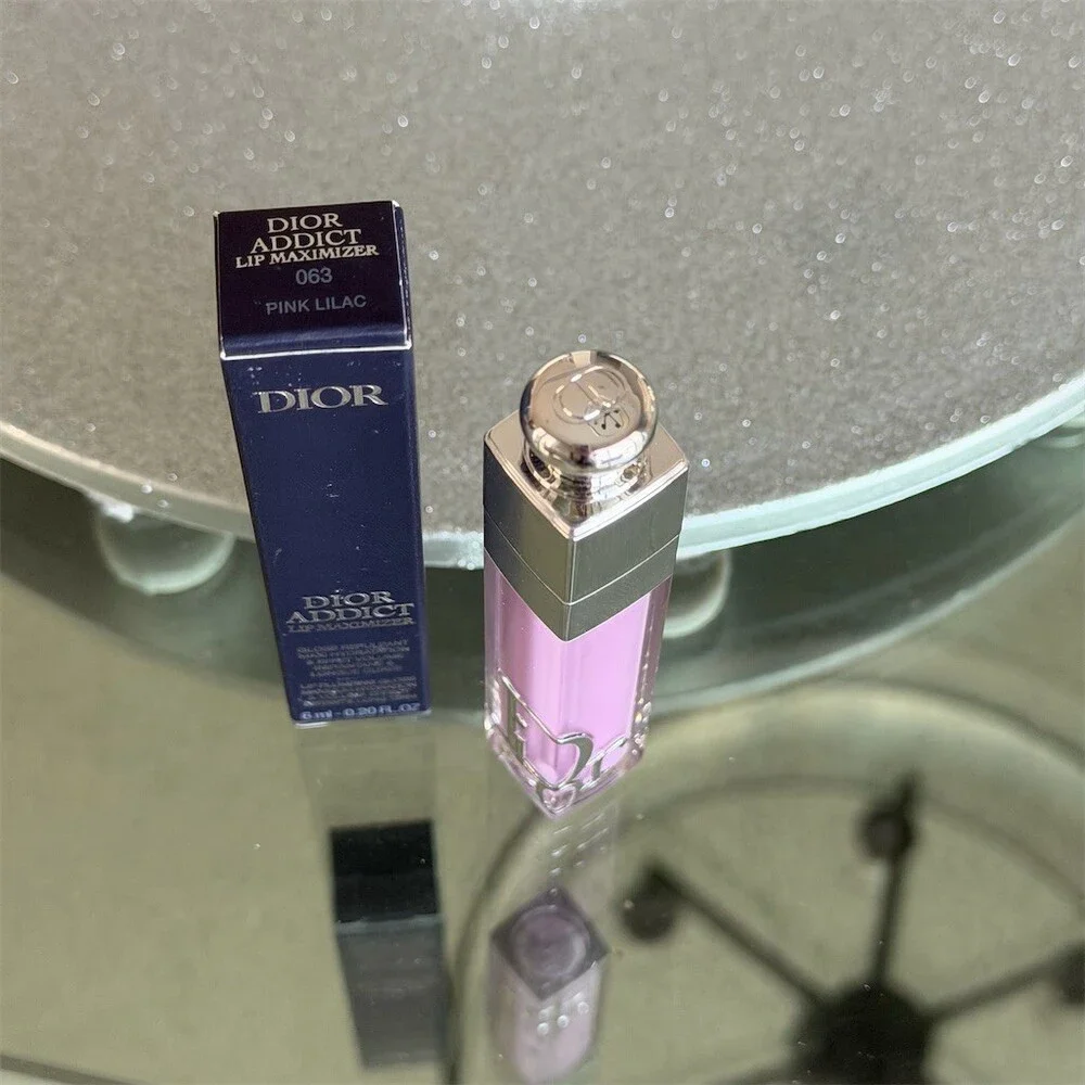 Dior Addict Lip Maximizer Plumping Lip Gloss 063 Pink Lilac 6ml w/ Box